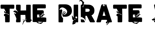 Font : GardenOneThird Custom Text : The Pirate Way Test your own text here Click to download or to view this font on a tshirt that can be custom printed in Bali