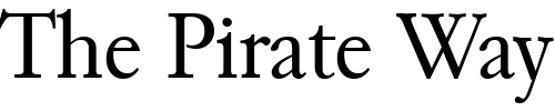 Font : Garemond-Light Custom Text : The Pirate Way Test your own text here Click to download or to view this font on a tshirt that can be custom printed in Bali