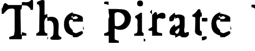 Font : GarishMonde Custom Text : The Pirate Way Test your own text here Click to download or to view this font on a tshirt that can be custom printed in Bali