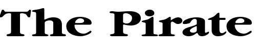 Font : GarnetBroad-Bold Custom Text : The Pirate Way Test your own text here Click to download or to view this font on a tshirt that can be custom printed in Bali
