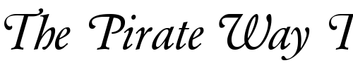 Font : GarondHandDB-Normal Custom Text : The Pirate Way Test your own text here Click to download or to view this font on a tshirt that can be custom printed in Bali
