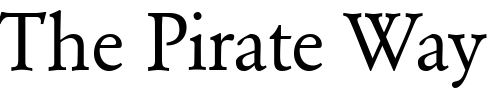 Font : GarondOldDB-Normal Custom Text : The Pirate Way Test your own text here Click to download or to view this font on a tshirt that can be custom printed in Bali