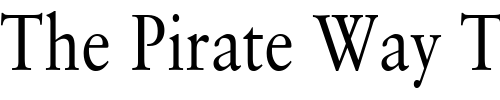 Font : Garrick-Condensed-Normal Custom Text : The Pirate Way Test your own text here Click to download or to view this font on a tshirt that can be custom printed in Bali