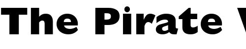 Font : Garrison-ExtraBold-Sans-BOLD Custom Text : The Pirate Way Test your own text here Click to download or to view this font on a tshirt that can be custom printed in Bali