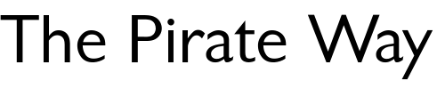Font : GarrisonSans-Regular Custom Text : The Pirate Way Test your own text here Click to download or to view this font on a tshirt that can be custom printed in Bali
