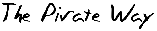 Font : GarthsHand-Regular Custom Text : The Pirate Way Test your own text here Click to download or to view this font on a tshirt that can be custom printed in Bali