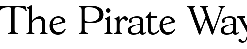 Font : Gascogne-Serial-Light-Regular Custom Text : The Pirate Way Test your own text here Click to download or to view this font on a tshirt that can be custom printed in Bali