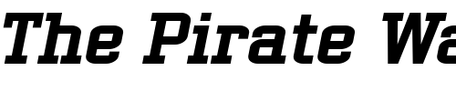 Font : Gasoline-Serif-BTN-BoldOblique Custom Text : The Pirate Way Test your own text here Click to download or to view this font on a tshirt that can be custom printed in Bali