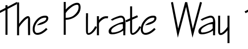 Font : GasparillaSSK-Bold Custom Text : The Pirate Way Test your own text here Click to download or to view this font on a tshirt that can be custom printed in Bali