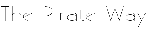 Font : Gaston-Extended-Normal Custom Text : The Pirate Way Test your own text here Click to download or to view this font on a tshirt that can be custom printed in Bali