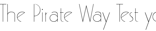 Font : Gatsby Custom Text : The Pirate Way Test your own text here Click to download or to view this font on a tshirt that can be custom printed in Bali