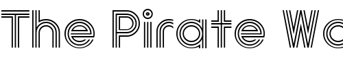 Font : GauFontExpositionR Custom Text : The Pirate Way Test your own text here Click to download or to view this font on a tshirt that can be custom printed in Bali