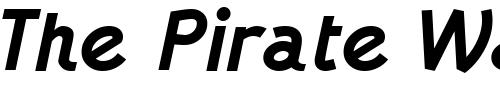 Font : GaumontItalic Custom Text : The Pirate Way Test your own text here Click to download or to view this font on a tshirt that can be custom printed in Bali