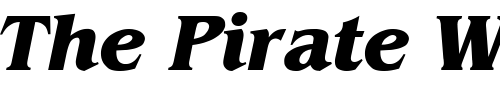 Font : Gazette-Bold-Italic Custom Text : The Pirate Way Test your own text here Click to download or to view this font on a tshirt that can be custom printed in Bali