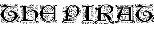 Font : GenzschInitials-Normal Custom Text : The Pirate Way Test your own text here Click to download or to view this font on a tshirt that can be custom printed in Bali