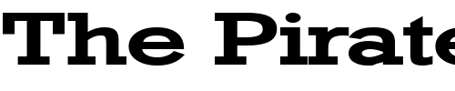 Font : Geo-986-Extended-Bold Custom Text : The Pirate Way Test your own text here Click to download or to view this font on a tshirt that can be custom printed in Bali