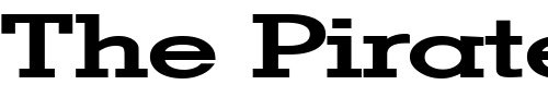 Font : Geo-Extended-Bold Custom Text : The Pirate Way Test your own text here Click to download or to view this font on a tshirt that can be custom printed in Bali