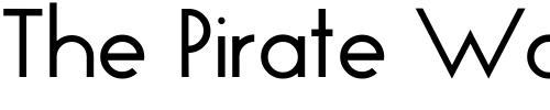 Font : GeoPlain Custom Text : The Pirate Way Test your own text here Click to download or to view this font on a tshirt that can be custom printed in Bali
