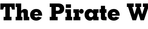 Font : GeoSlab703-XBd-BT-Extra-Bold Custom Text : The Pirate Way Test your own text here Click to download or to view this font on a tshirt that can be custom printed in Bali