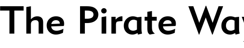 Font : Geometr415-Md-BT-Medium Custom Text : The Pirate Way Test your own text here Click to download or to view this font on a tshirt that can be custom printed in Bali