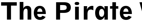 Font : Geometric-212-Heavy-BT Custom Text : The Pirate Way Test your own text here Click to download or to view this font on a tshirt that can be custom printed in Bali