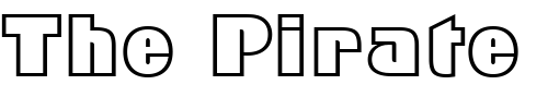 Font : Geometric-885-BT Custom Text : The Pirate Way Test your own text here Click to download or to view this font on a tshirt that can be custom printed in Bali
