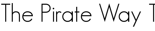 Font : GeosansLight Custom Text : The Pirate Way Test your own text here Click to download or to view this font on a tshirt that can be custom printed in Bali