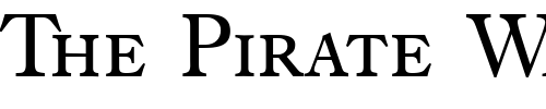 Font : GermanCaslonSmc-Regular Custom Text : The Pirate Way Test your own text here Click to download or to view this font on a tshirt that can be custom printed in Bali