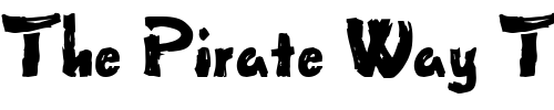 Font : Getaway Custom Text : The Pirate Way Test your own text here Click to download or to view this font on a tshirt that can be custom printed in Bali