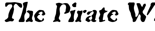 Font : GhostTown-BlackItalic Custom Text : The Pirate Way Test your own text here Click to download or to view this font on a tshirt that can be custom printed in Bali