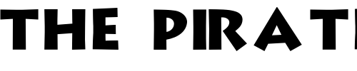 Font : Gib-El-Tarik-Extended-Bold Custom Text : The Pirate Way Test your own text here Click to download or to view this font on a tshirt that can be custom printed in Bali