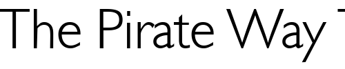Font : GibsonLight-Regular Custom Text : The Pirate Way Test your own text here Click to download or to view this font on a tshirt that can be custom printed in Bali