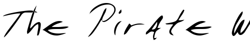 Font : GiffordsHand-Regular Custom Text : The Pirate Way Test your own text here Click to download or to view this font on a tshirt that can be custom printed in Bali