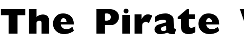 Font : Giligan-ExtraBold Custom Text : The Pirate Way Test your own text here Click to download or to view this font on a tshirt that can be custom printed in Bali