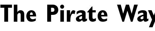 Font : Gill-Condensed-SSi-Bold-Condensed Custom Text : The Pirate Way Test your own text here Click to download or to view this font on a tshirt that can be custom printed in Bali