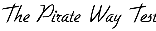 Font : GilliamScript-Regular Custom Text : The Pirate Way Test your own text here Click to download or to view this font on a tshirt that can be custom printed in Bali