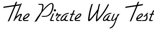 Font : Gillies-Gothic-Light-Regular Custom Text : The Pirate Way Test your own text here Click to download or to view this font on a tshirt that can be custom printed in Bali
