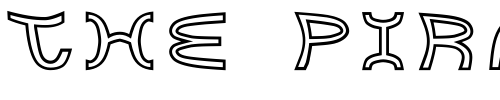 Font : Golden-Arches Custom Text : The Pirate Way Test your own text here Click to download or to view this font on a tshirt that can be custom printed in Bali