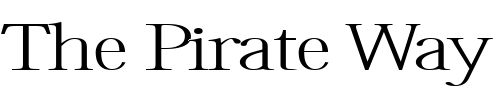 Font : GoodName74-Regular-ttext Custom Text : The Pirate Way Test your own text here Click to download or to view this font on a tshirt that can be custom printed in Bali