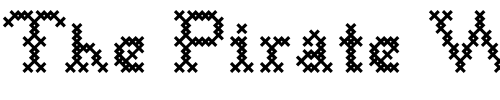 Font : Goodbye-Crewel-World-NF Custom Text : The Pirate Way Test your own text here Click to download or to view this font on a tshirt that can be custom printed in Bali
