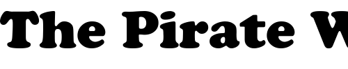 Font : Gooseberry-Heavy Custom Text : The Pirate Way Test your own text here Click to download or to view this font on a tshirt that can be custom printed in Bali