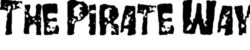 Font : GorgoBold Custom Text : The Pirate Way Test your own text here Click to download or to view this font on a tshirt that can be custom printed in Bali