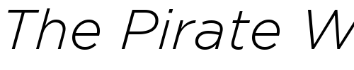 Font : Gotham-LightItalic Custom Text : The Pirate Way Test your own text here Click to download or to view this font on a tshirt that can be custom printed in Bali