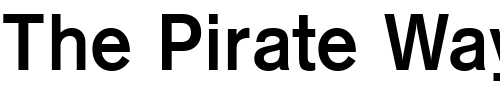 Font : Gothic-725-Bold-BT Custom Text : The Pirate Way Test your own text here Click to download or to view this font on a tshirt that can be custom printed in Bali
