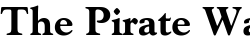 Font : Goudy-Extra-Bold-CG-ATT Custom Text : The Pirate Way Test your own text here Click to download or to view this font on a tshirt that can be custom printed in Bali