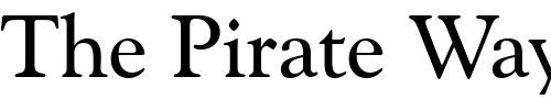 Font : GoudyCatalog-BT Custom Text : The Pirate Way Test your own text here Click to download or to view this font on a tshirt that can be custom printed in Bali