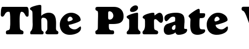 Font : GoudyHeavyface-Regular-DB Custom Text : The Pirate Way Test your own text here Click to download or to view this font on a tshirt that can be custom printed in Bali