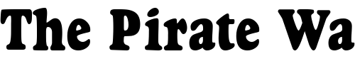 Font : GoudyHeavyfaceCond-Regular Custom Text : The Pirate Way Test your own text here Click to download or to view this font on a tshirt that can be custom printed in Bali