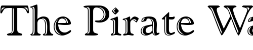 Font : GoudyHilightsSSK Custom Text : The Pirate Way Test your own text here Click to download or to view this font on a tshirt that can be custom printed in Bali