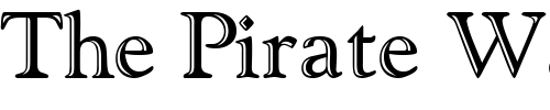 Font : GoudyHilightsSSK-Regular Custom Text : The Pirate Way Test your own text here Click to download or to view this font on a tshirt that can be custom printed in Bali